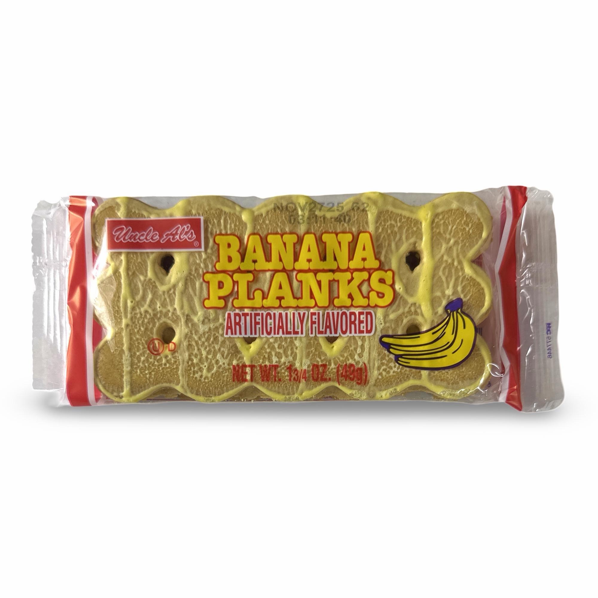 Uncle Al's & Bud's Best Cookies – Classic, Sandwich Creme & Stage Plank Varieties | 12 Packs, Flavor: Banana Stage Planks