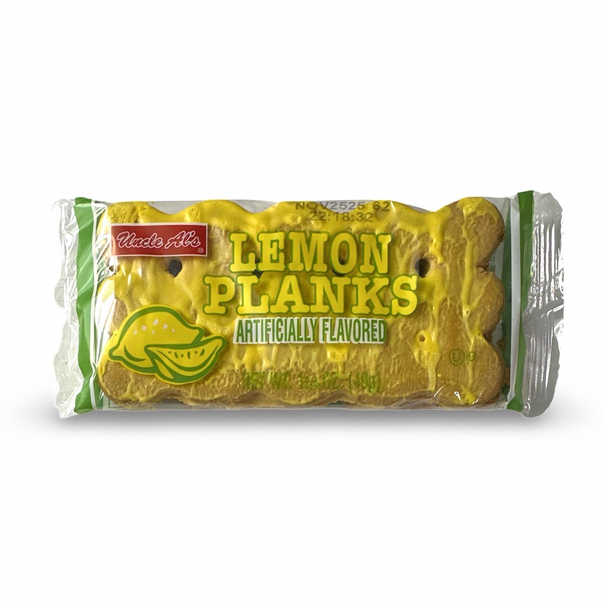Uncle Al's & Bud's Best Cookies – Classic, Sandwich Creme & Stage Plank Varieties | 12 Packs, Flavor: Lemon Stage Planks