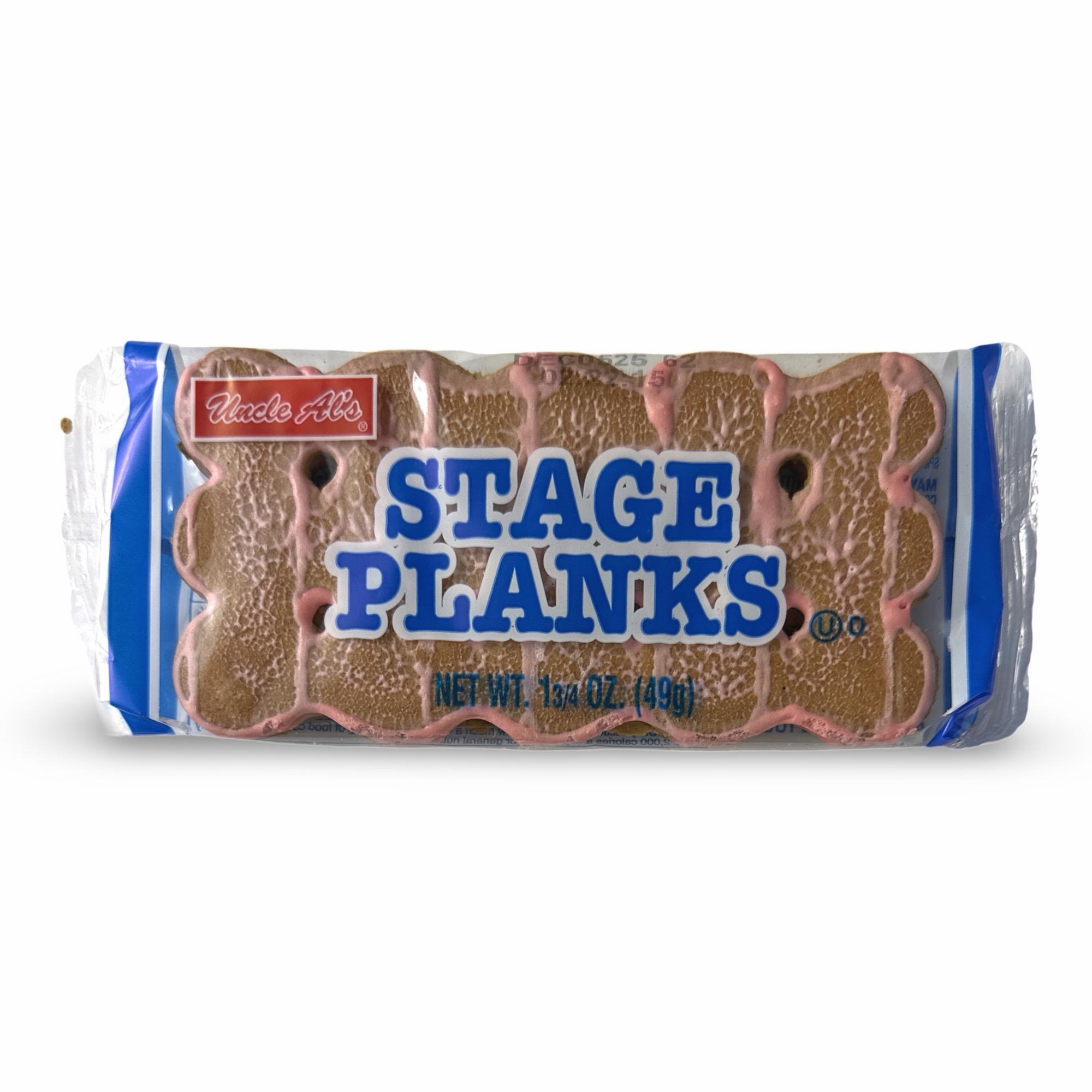 Uncle Al's & Bud's Best Cookies – Classic, Sandwich Creme & Stage Plank Varieties | 12 Packs, Flavor: Original Stage Planks