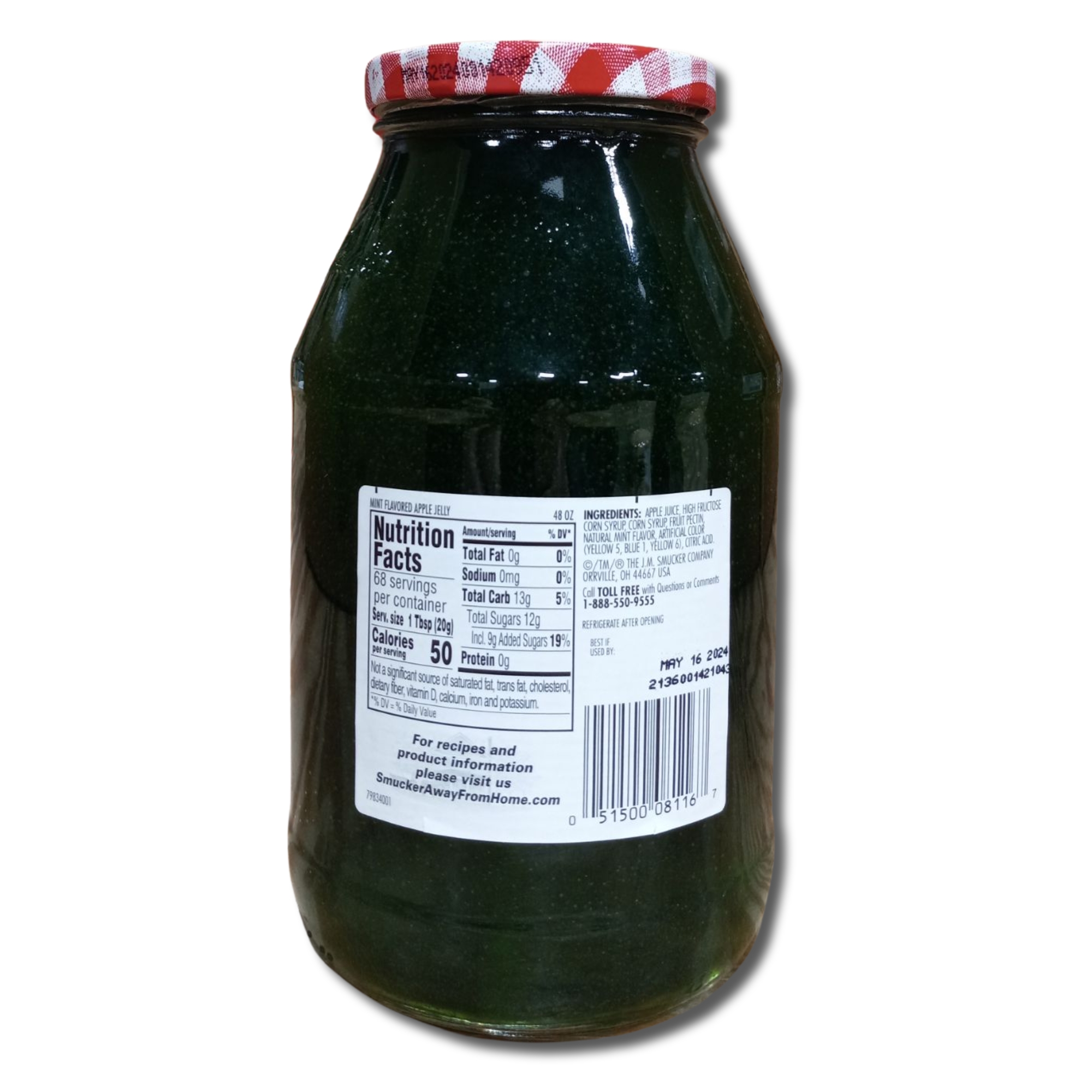 Smuckers Mint Apple Jelly, 3 Lb. Jar 2