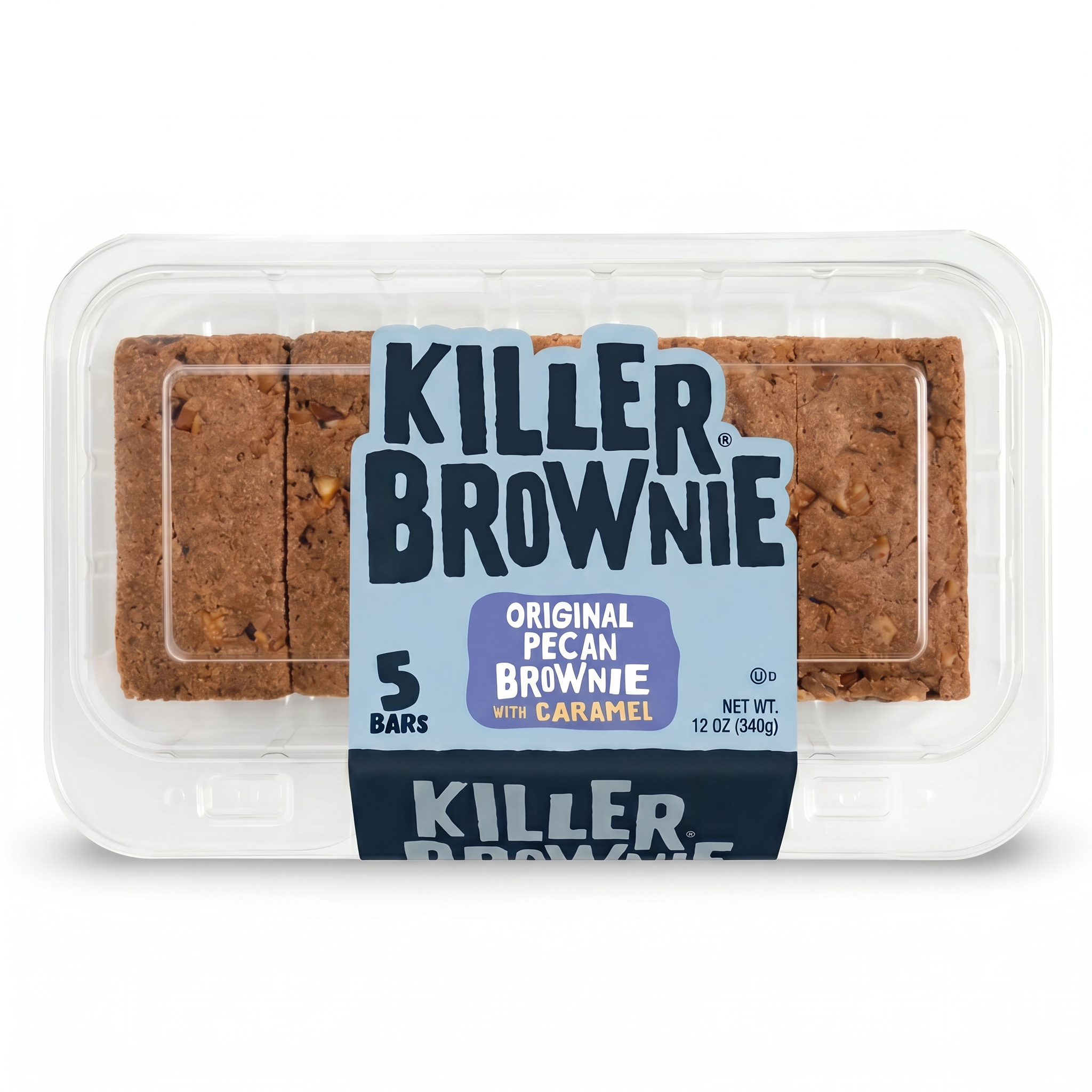 Killer Brownie Gourmet Brownie Bites or Bars Tray, 9.5 to 12.5 oz, Choose Flavor