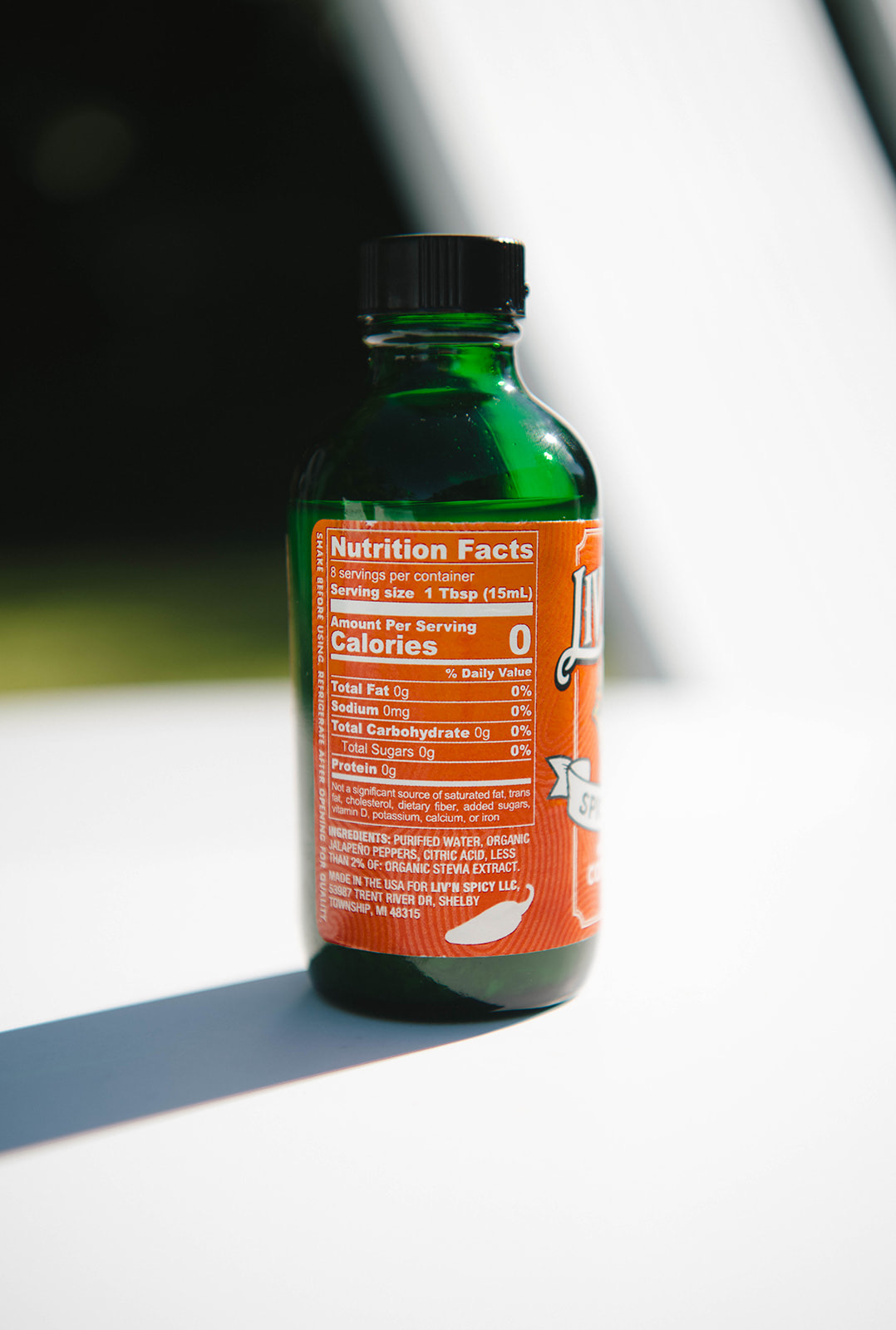 Liv'n Spicy Jalapeño Cocktail Elixir Natural Beverage Mixer 6