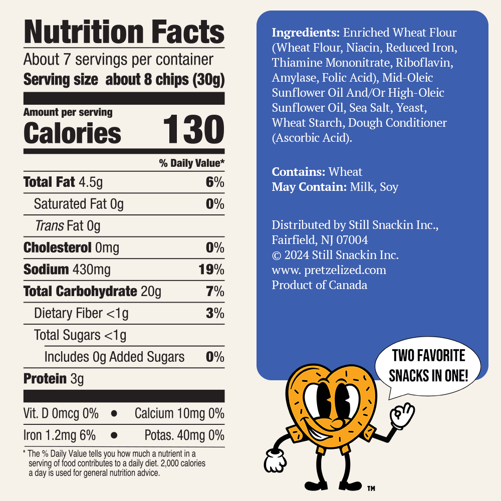 Pretzelized Chips and Crackers Ultimate Variety Featuring 7 Flavors 3