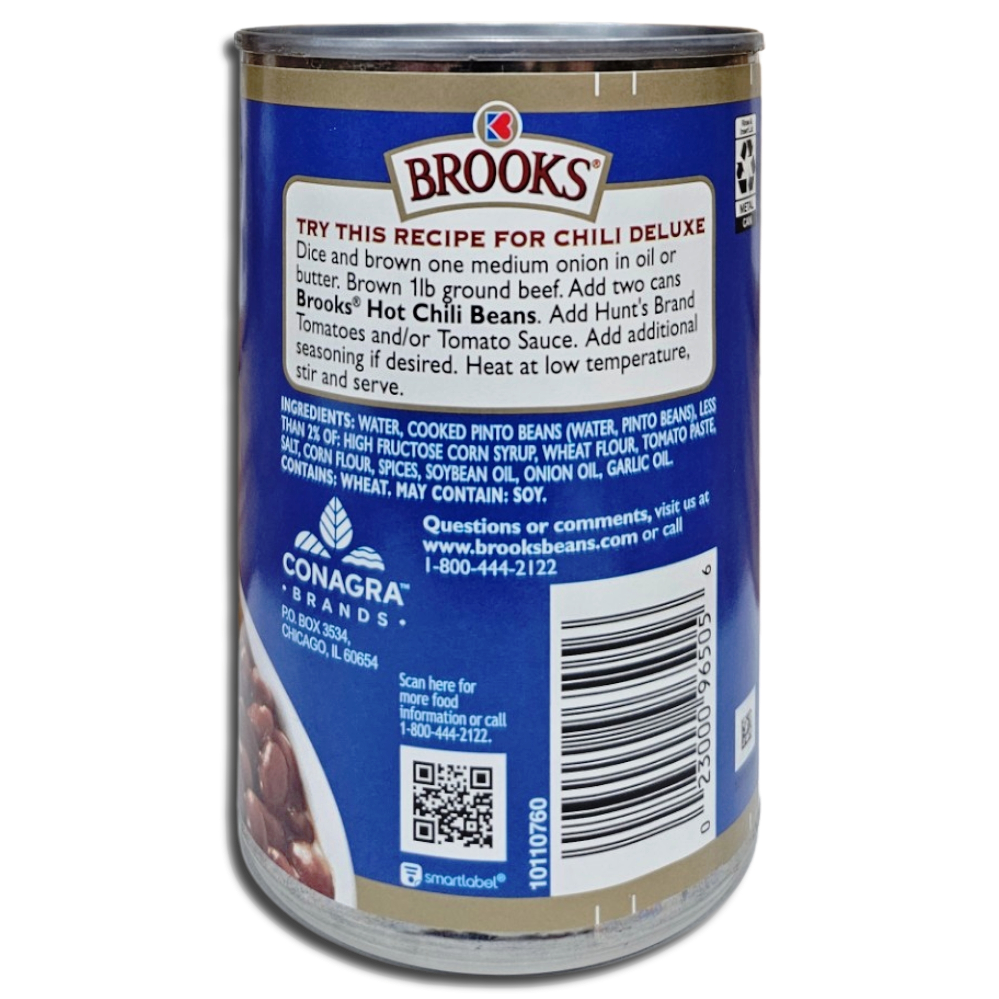 Pinto Beans in Hot Chili Sauce Value Pack   15.5 Ounce Can | Pack of 6 4