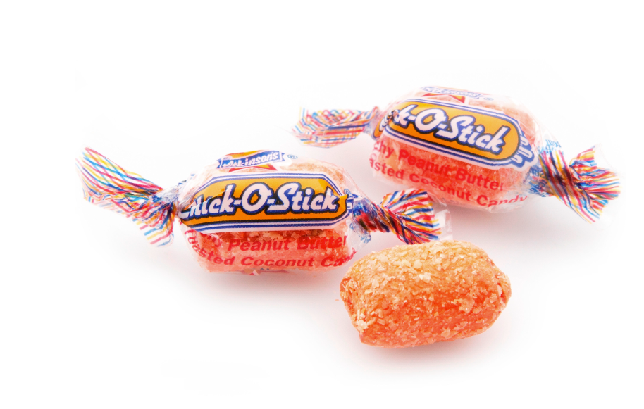 Chick O Stick Candy Nuggets Bite Size, Peanut Butter Coconut Snack, 2 Lbs 5