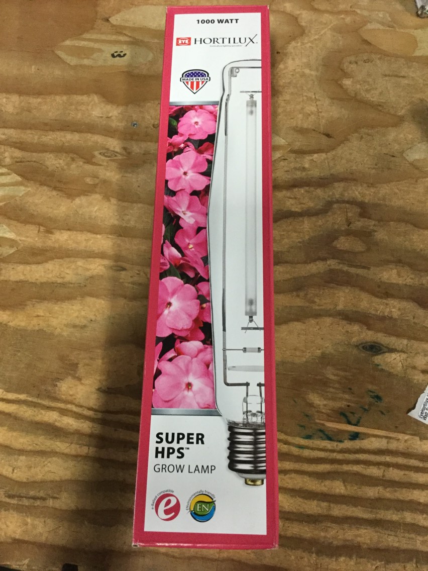 Eye Hortilux 1000Watt Super HPS Spectrum Grow Bulb 1Pack HX66785