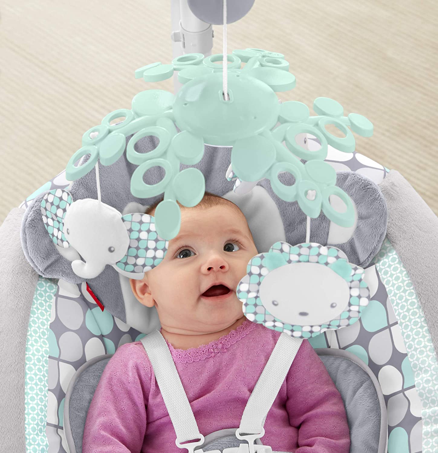 Fisher-Price Sweet Surroundings Monkey Cradle 'n Swing - DRG41