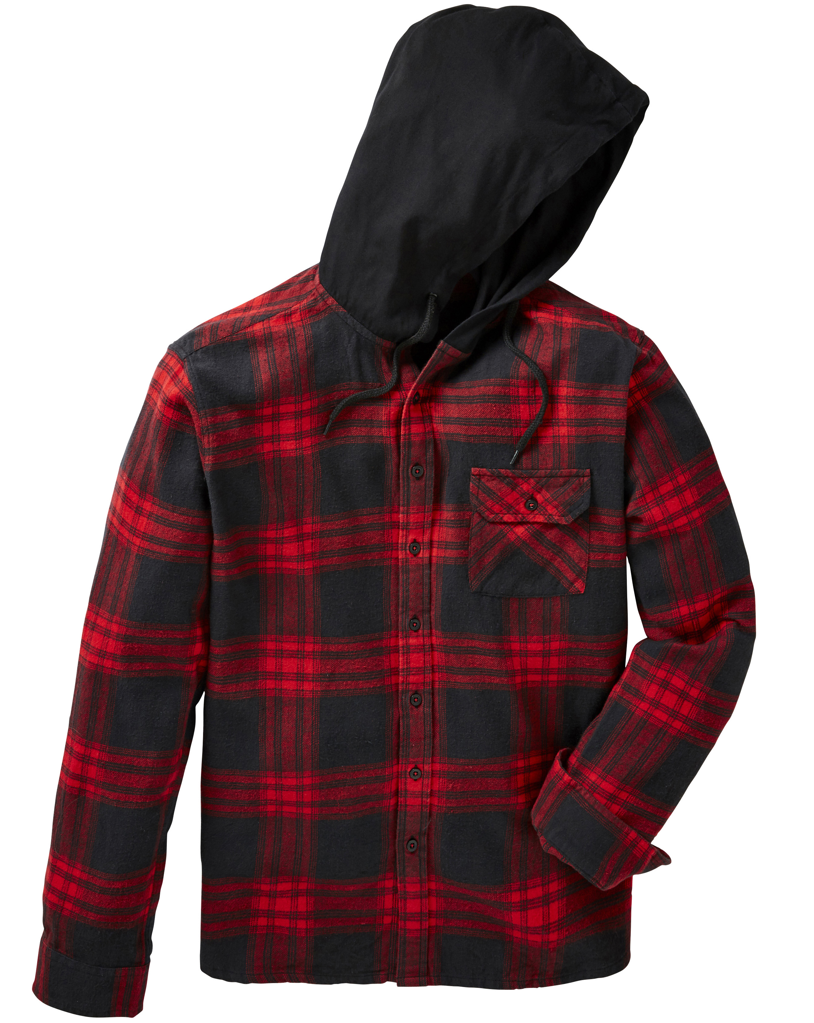 Mens Label J Long Sleeve Checked 