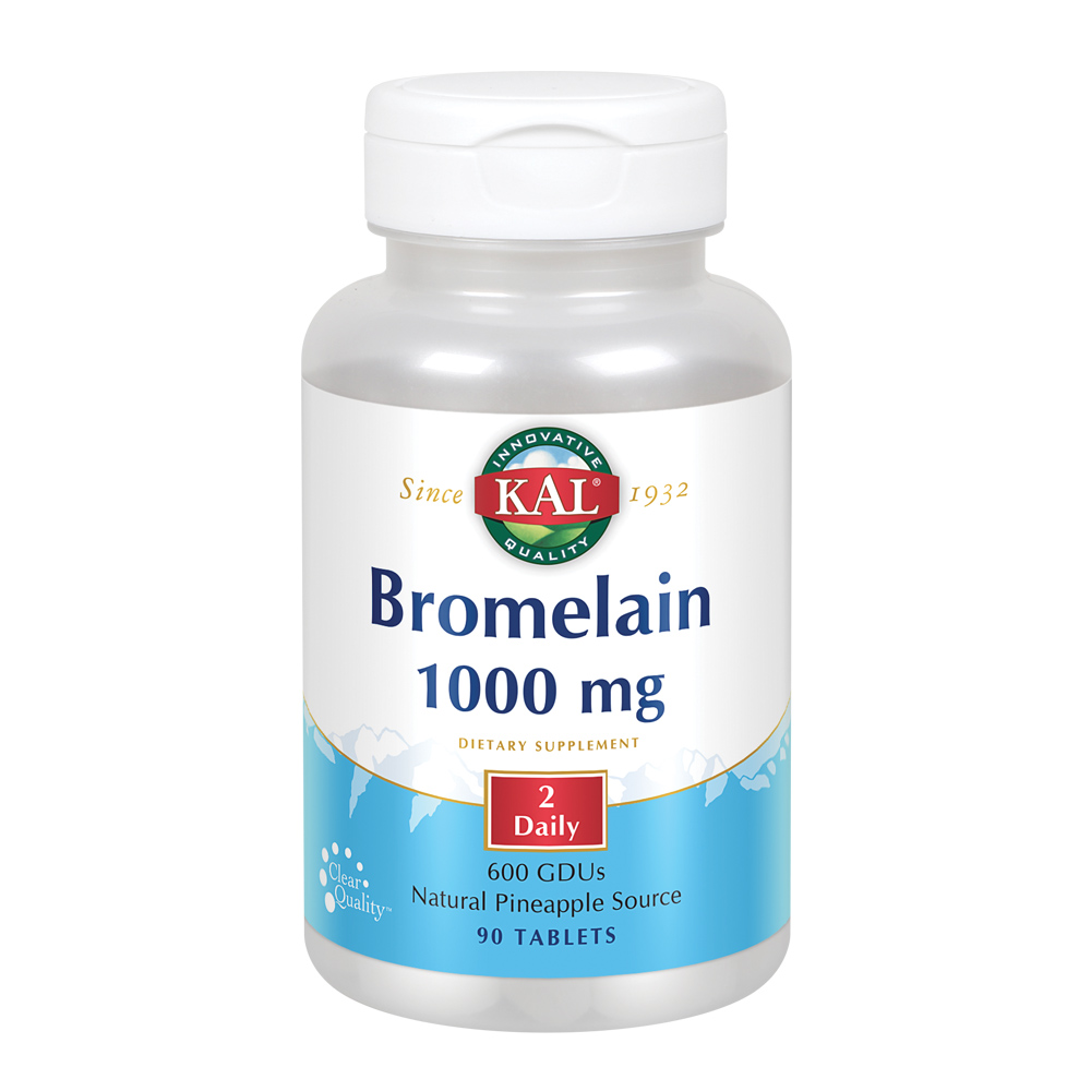 KAL Bromelain Tablets, 1000 mg, 90 Count 21245558071 eBay