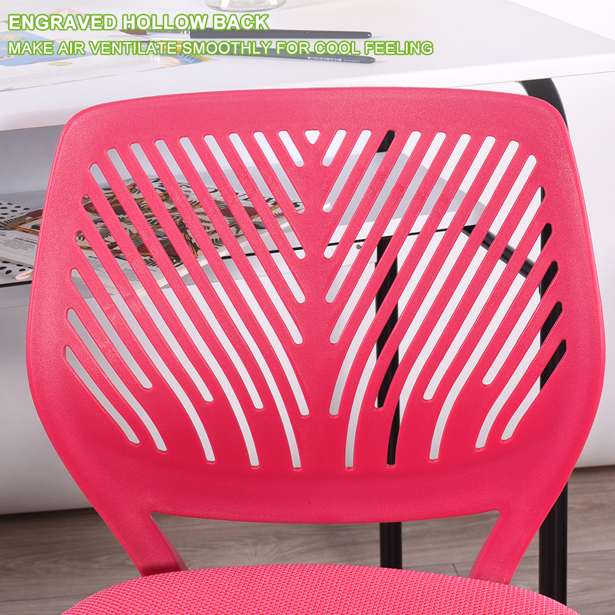 Office Chair Computer Task Work Gas Lift Adjustable Kids Room Swivel