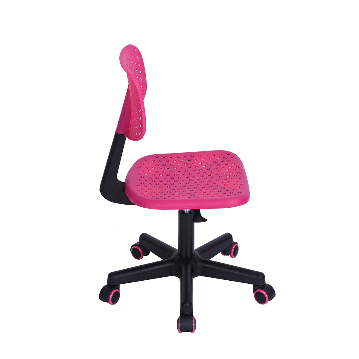Office Chair Pink Swivel Kids Room Computer Student Desk Task