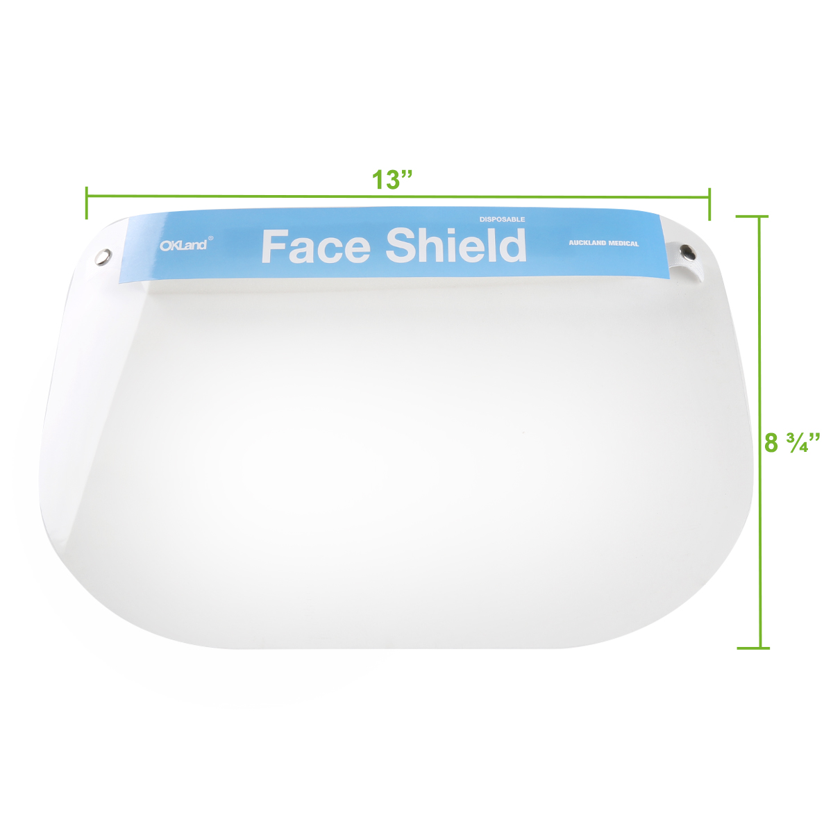 1/5/10 PC Máscara protectora reutilizable para escudo facial completo visera transparente antiniebla salpicaduras - Imagen 13 de 40