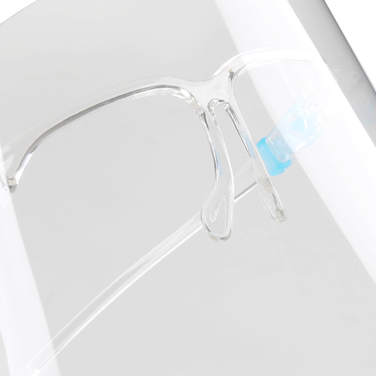 Gafas de protección facial transparente 1/5/10 máscara facial transparente reutilizable visera antiniebla - Imagen 20 de 40