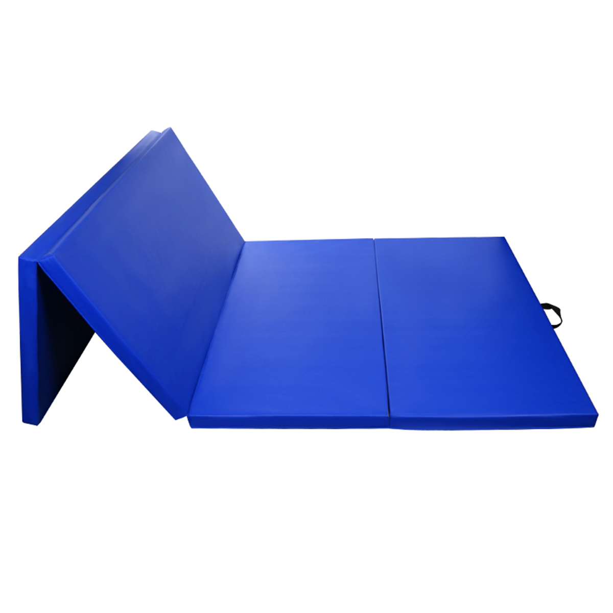 Gymnastics Mat 4'X10'X2" Folding Fitness Yoga Stretch Workout Gym