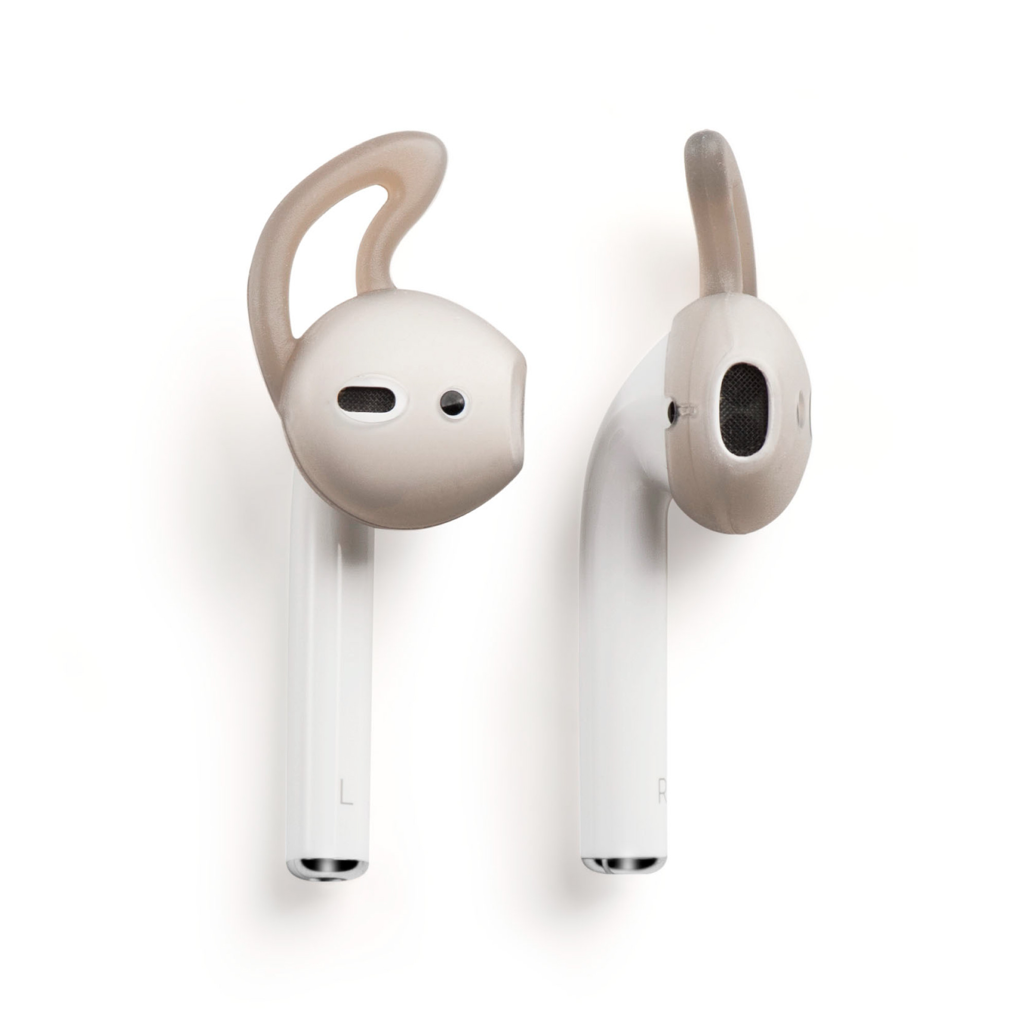 1 Pair Silicone Ear Hooks Skin Cover Holder For Apple