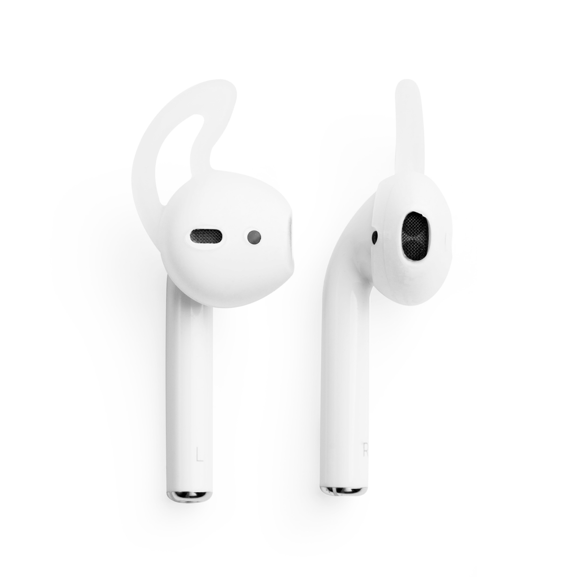 1 Pair Silicone Ear Hooks Skin Cover Holder For Apple