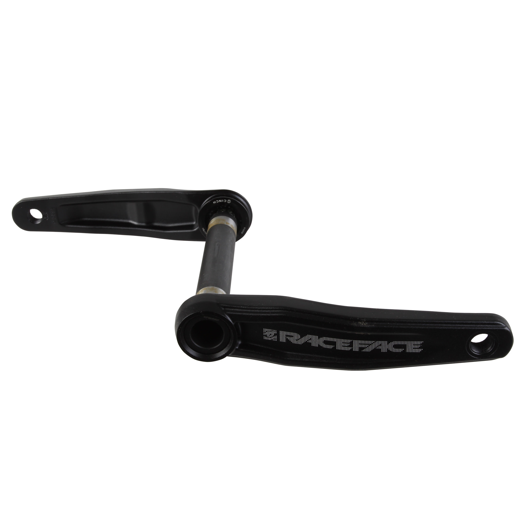 Manivelle Gauche laminé Noir L. 152 mm avec capuchon