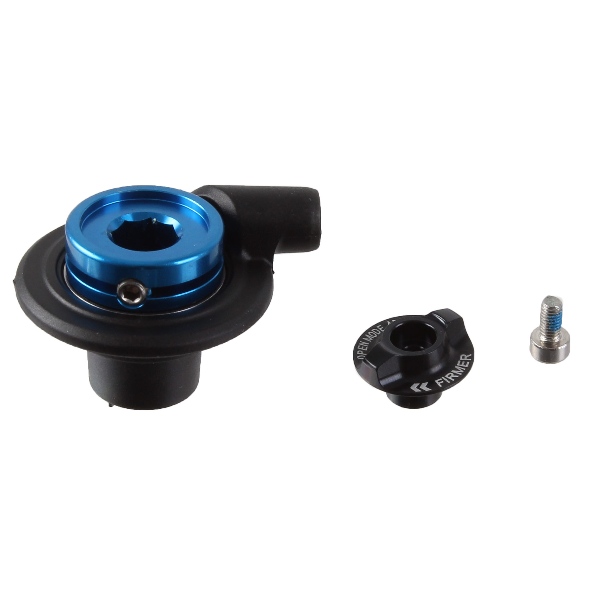 Fox Shox Topcap Interface Parts, F-S Remote, U-Cup, Push-Lock 820