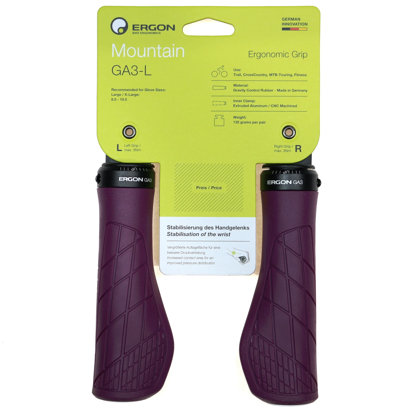 ergon purple grips