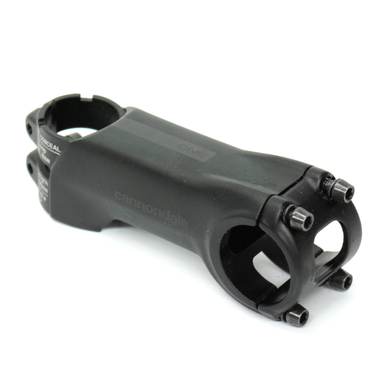 Cannondale C1 Conceal ステム 100mm Cannondale C1 Conceal Stem 100mm x -6 Degree Stem Black