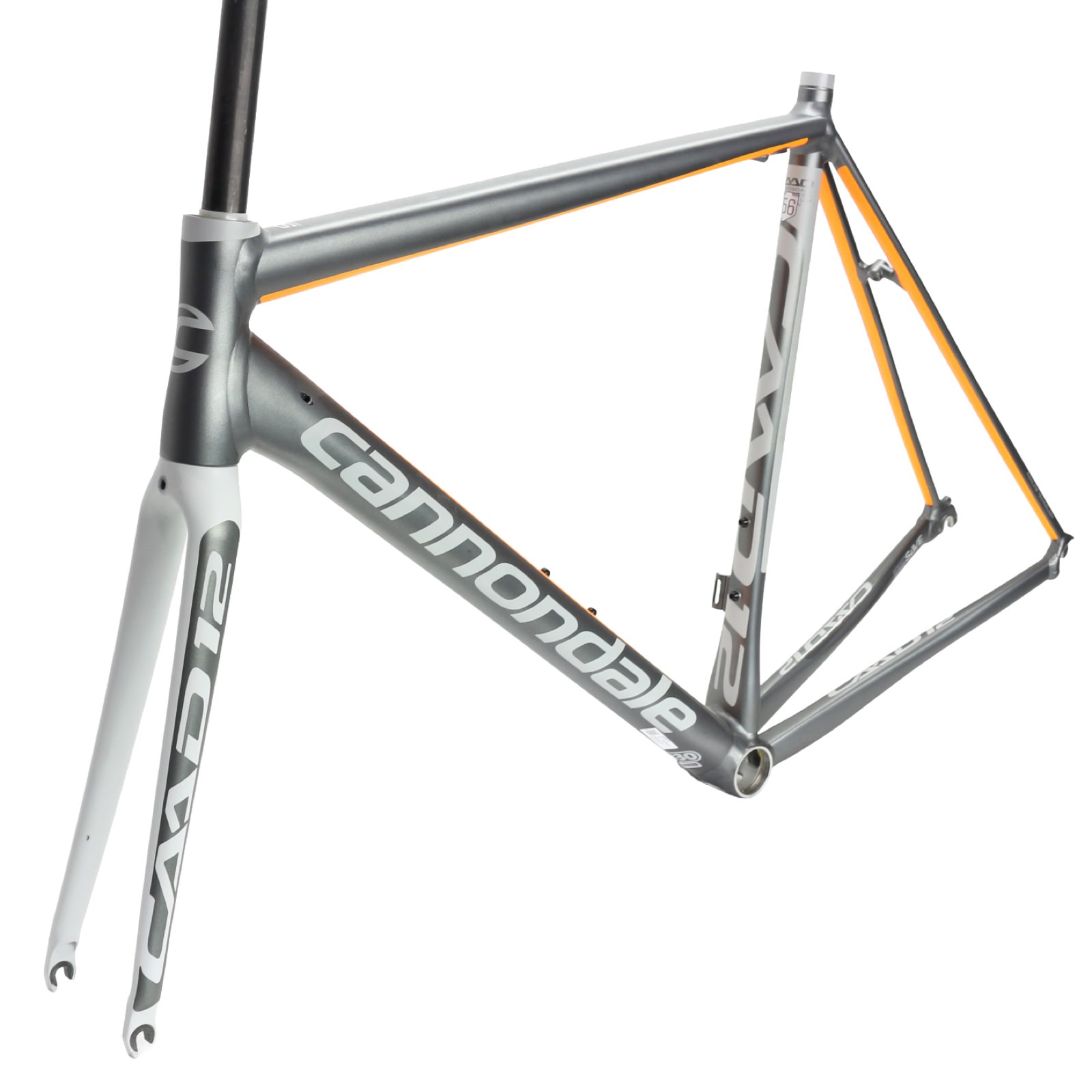 Cannondale CAAD12 Rim Brake Road Bike Frame and Fork 56cm Gray