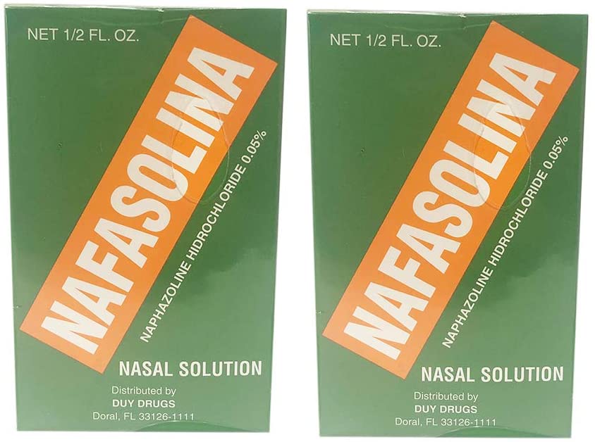 Nafasolina Nasal Solution 0.5 OZ Pack of 2 eBay