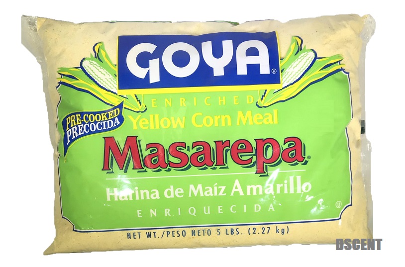 Goya PreCooked Enriched Yellow Corn Meal Masarepa/Harina De Maiz