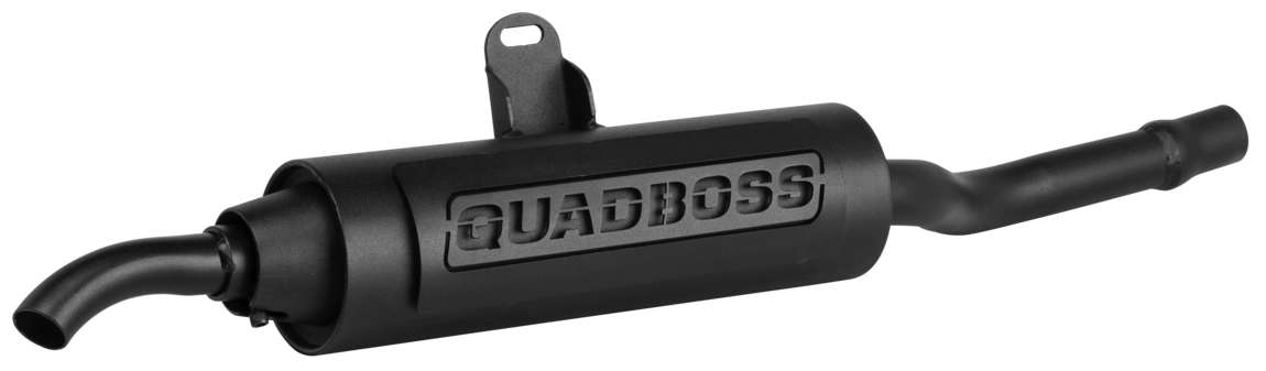 Quadboss Slip On Muffler Exhaust Pipe 2