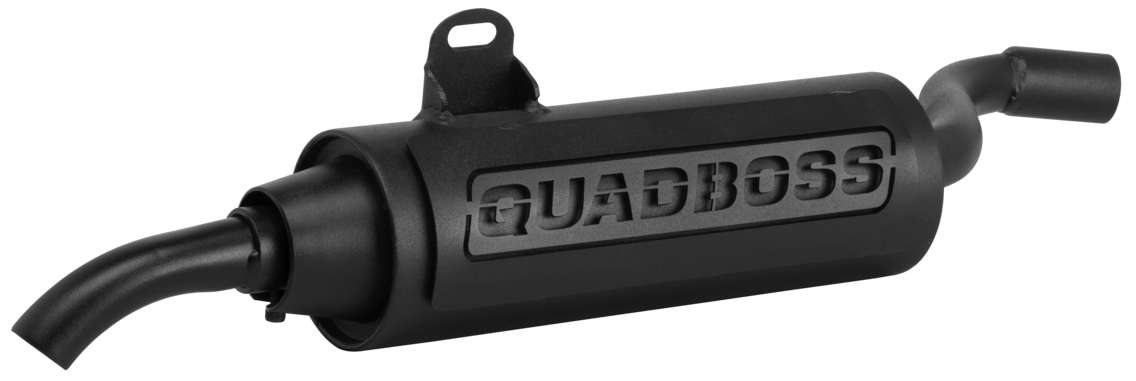 Quadboss Slip On Muffler Exhaust Pipe 2