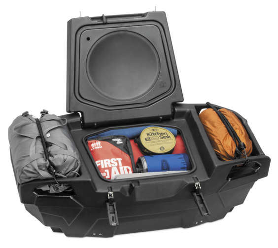 Quadboss Black Expedition Series UTV Cargo Box Jr 78L 2
