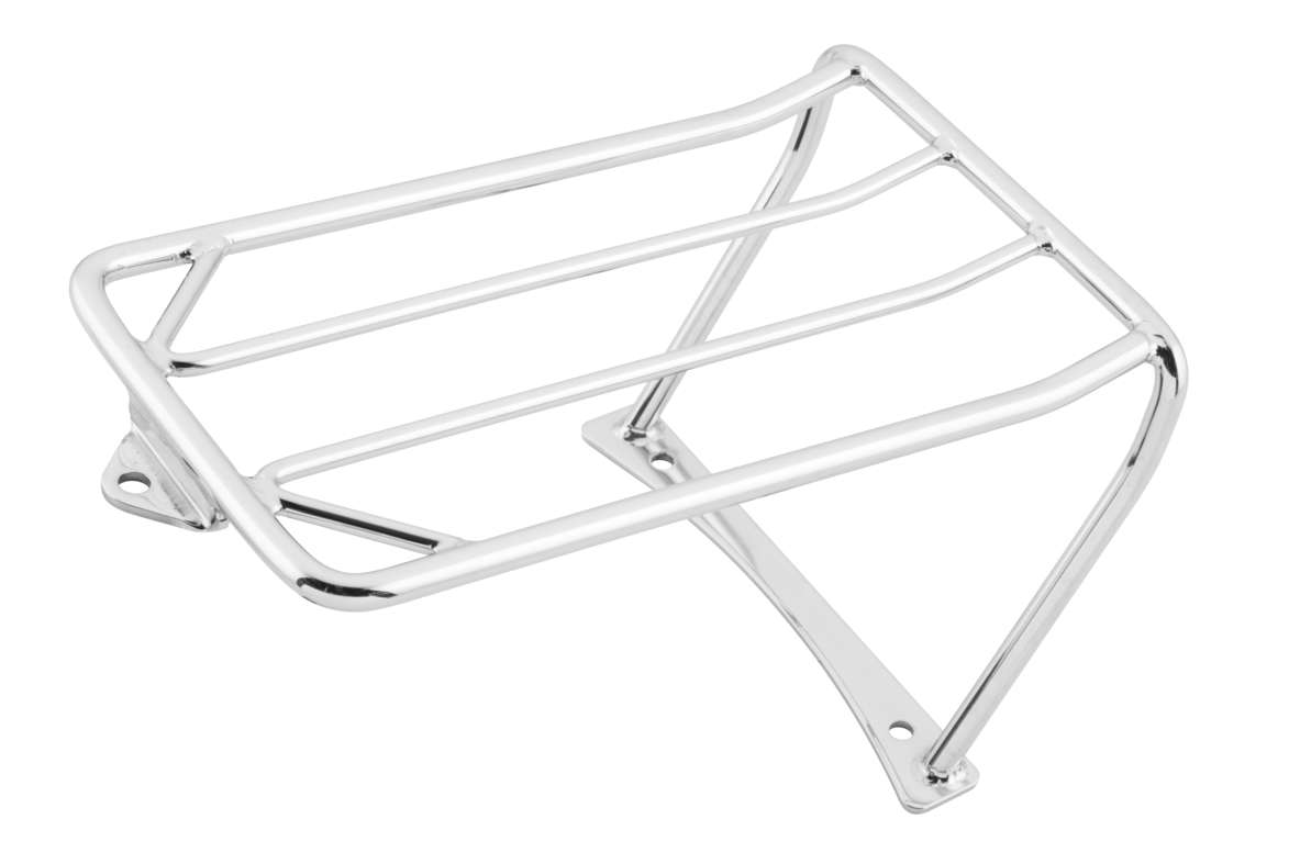 BC Chrome Luggage Rack For 2 Up Seat