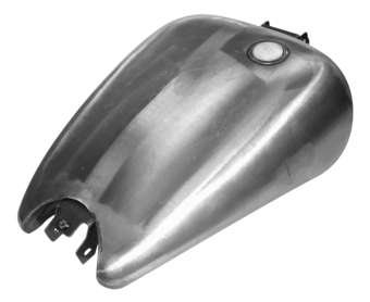 BC 2 Stretched Gas Petrol Fuel 1PC Tank 4.2 Gal for Harley Dyna 2