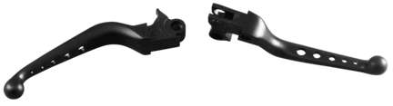 BC Black O-Series Brake And Clutch Hand Lever Set 5 Hole for Harley-Davidson 2