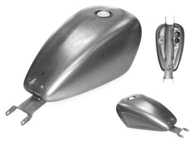 BC EFI Gas Petrol Fuel 1PC Tank 3.3 Gal for Harley Sportster 883-1200 Iron 48 72 2