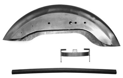 BC Raw Rear Fender Fairing Wheel Guard for Harley Sportster XL883-XL1200 2