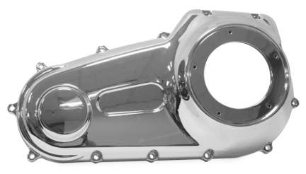 BC Chrome Outer Primary Clutch Cover for Harley Softail Dyna FXST FLST FXD 2