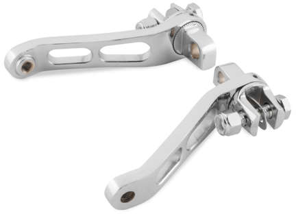 BC Adjustable Forward Control Heel Rest Kit 2