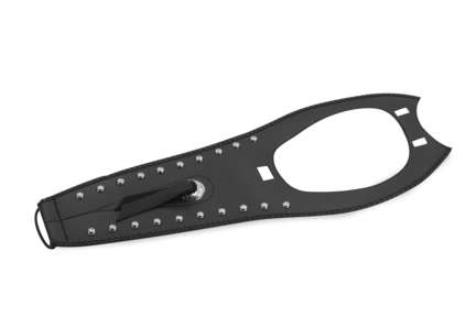 Mustang Black Original Felt Lined Tank Protector Bib