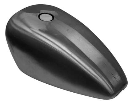 BC Gas Petrol Fuel Tank 3.4 Gal Rolled Edge for Harley Sportster 883-1200 2
