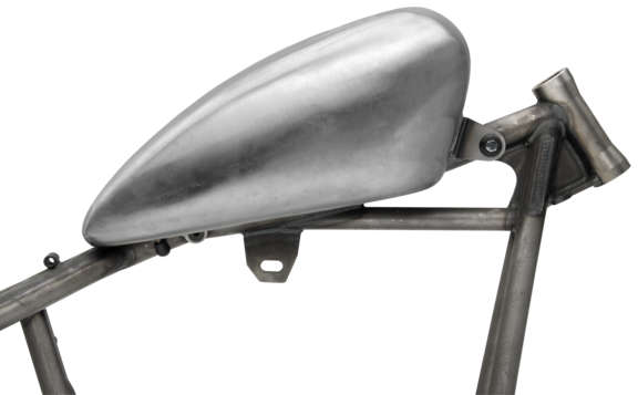 BC Gas Petrol Fuel Tank 3.4 Gal Rolled Edge for Harley Sportster 883-1200 3