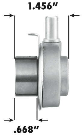 BC Front Wheel Speedometer Drive Unit 2:1 Ratio Harley Softail Wide Glide Badboy 3