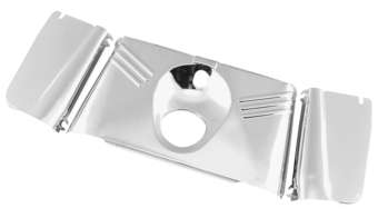 BC Chrome Fork Cover Tins Head Light Housing 3pc 2