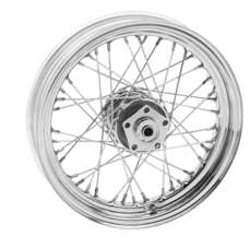 BC 40 Spoke Front Rear Wheel Assembly 16x3 Dual Flange Harley Touring Dyna 2