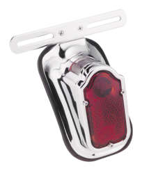 BC Tombstone Tail Light Lamp w License Plate Bracket 2