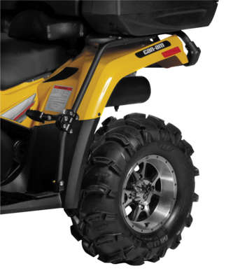 Quadboss Rear Passenger Foot Pegs Rest Fender Guard 4