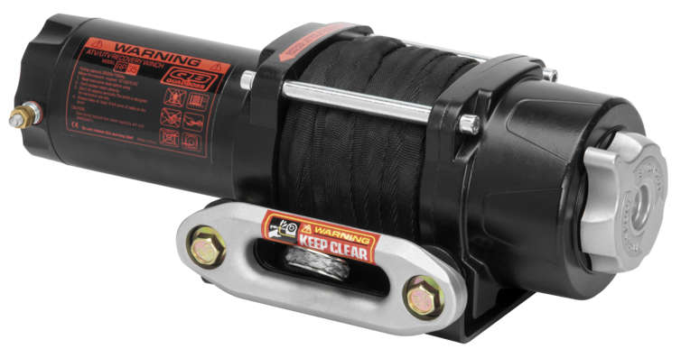 Quadboss 3,500 lbs Winch w Dyneema Rope