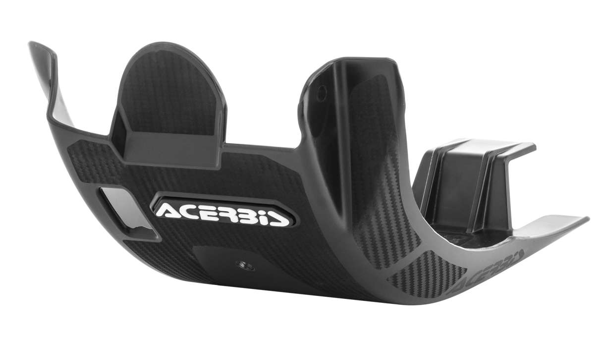 Acerbis MX Polypropylene Chassis Belly Skid Plate Black