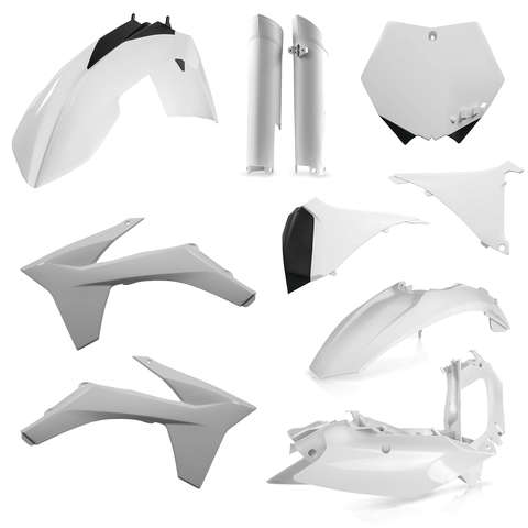 Acerbis Plastic Fender Body Kit White N/A