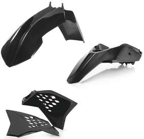 Acerbis Plastic Fender Body Kit Black N/A