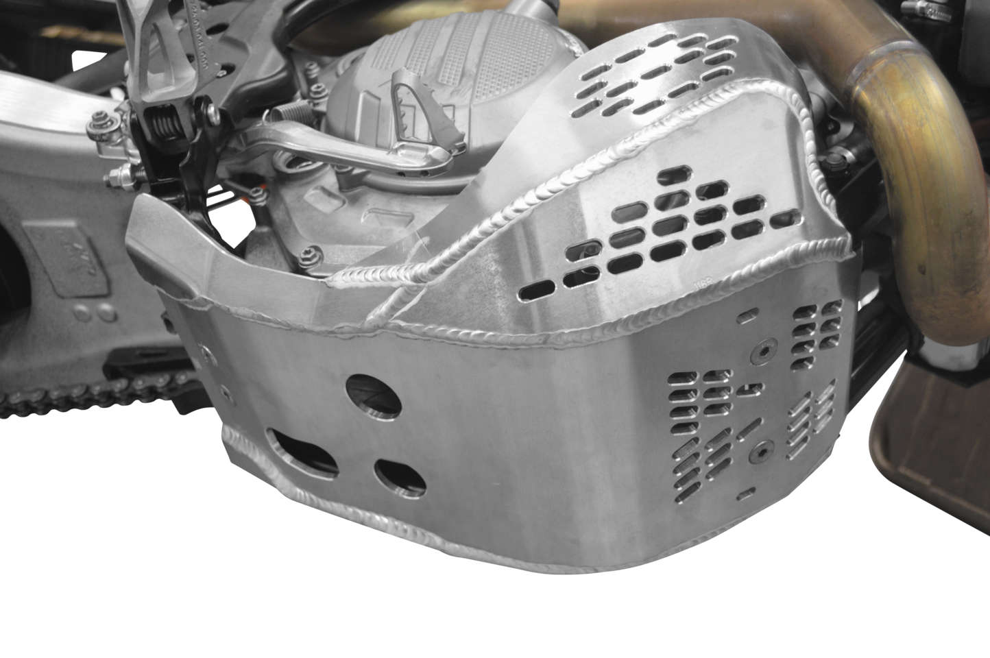 Enduro Xtreme Aluminum Skid Plate w Enlarged Side Wing